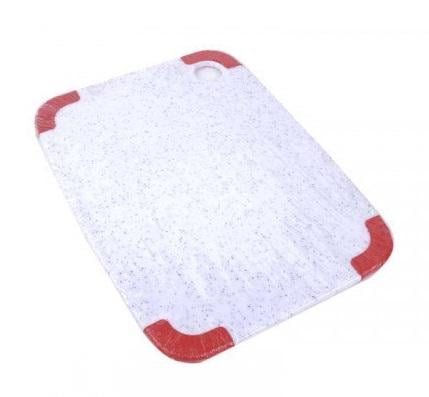 Доска разделочная Con Brio white 627CB двусторонняя 37,5 х27х0,6 см Белый