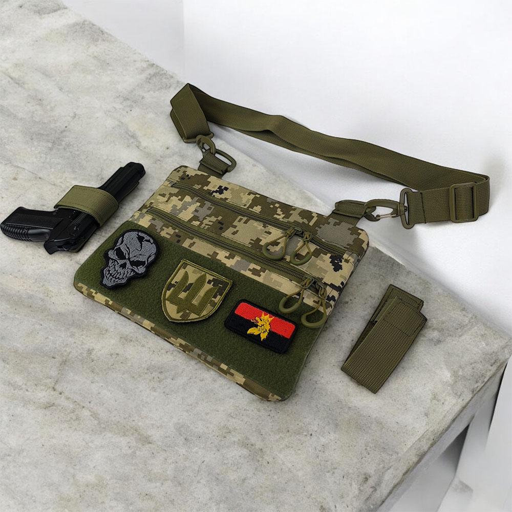 Сумка нагрудная тканевая (521250) - фото 11 Сумка нагрудная тканевая (521250) - фото 11