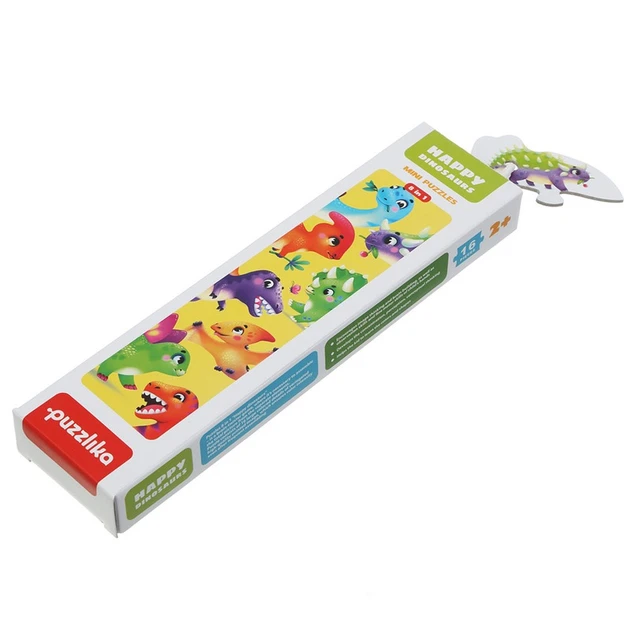 Пазли Puzzles 8in1 Happy dinosaurs 16 ел. (15252)