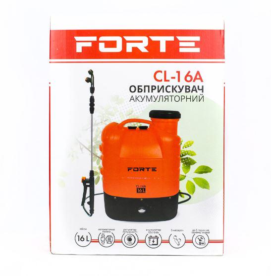 Опрыскиватель аккумуляторный Forte CL 16 A 12 B 8 Ач 16 л - фото 5