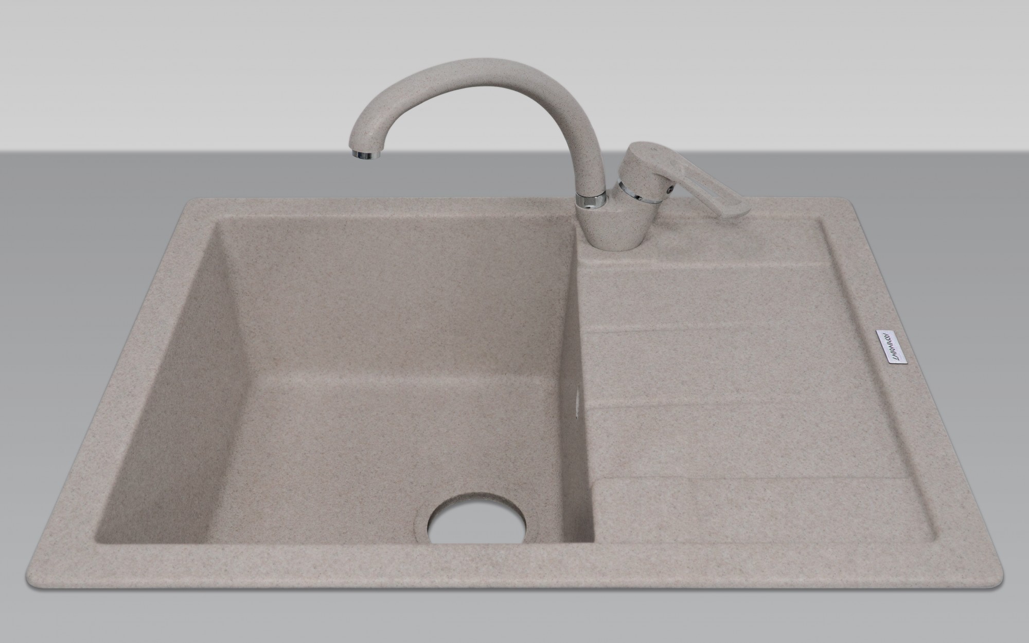 Мойка для кухни Adamant Anila (terra-07) 65х50х20 см - фото 2 Мойка для кухни Adamant Anila (terra-07) 65х50х20 см - фото 2