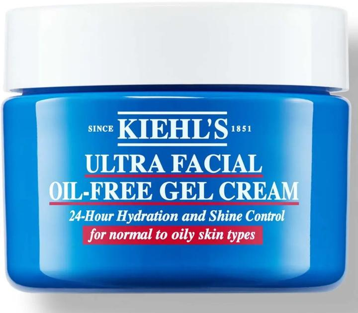 Гель-крем для обличчя зволожуючий Kiehl's Ultra Facial Oil Free Gel-Cream без вмісту масел для нормальної та жирної шкіри 125 мл (3605972842350)