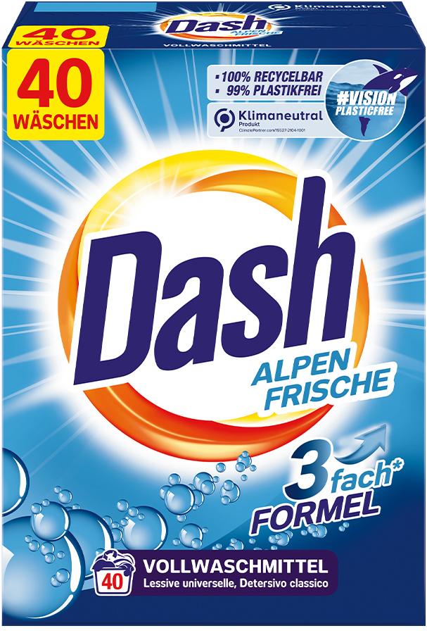 Пральний порошок Dash Alpen Frische 2,6 кг 40 циклів прання (12932)