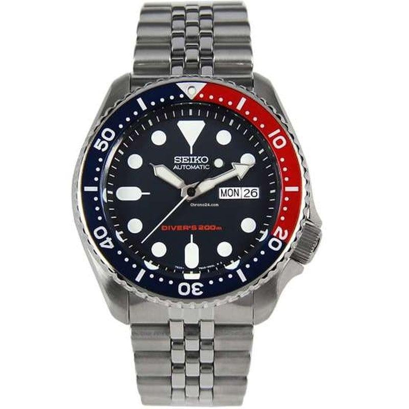 Наручные часы мужские Seiko SKX009K2 Pepsi с автозаводом (562255925)