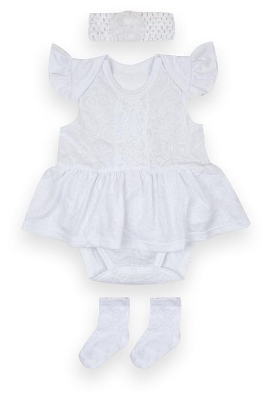 Комплект детской одежды GABBI КТР-21-7 80 см Белый (1904396244)