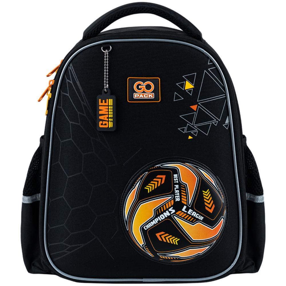 Рюкзак школьный GoPack Education It's a Goal Time 34,5x26x12,5 см 12 л Черный (GO25-165S-3)