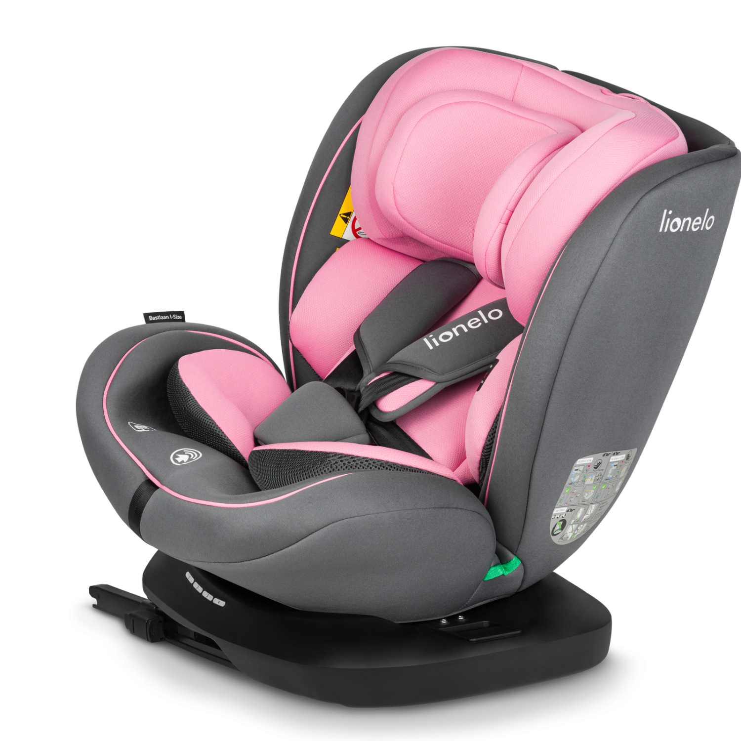 Автокресло детское Lionelo Bastiaan i-Size Baby Pink - фото 2