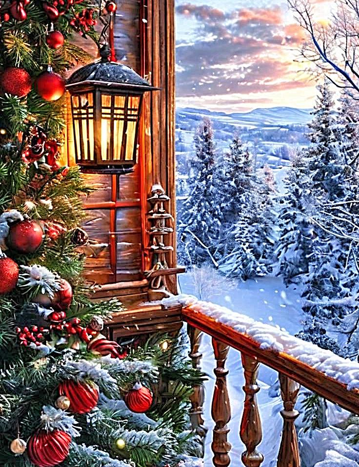 Алмазна мозаїка АлМазка Морозне світання квадратні алмази без підрамнику 40x50 см (АлМ-303)