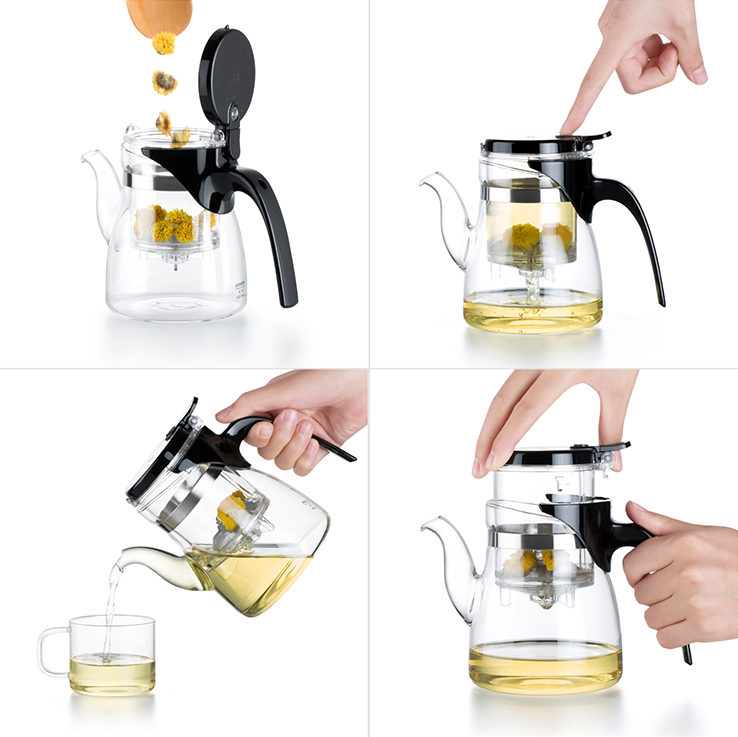 Чайник заварювальний Samadoyo гунфу тіпод 600 мл (B-02) - фото 6 Чайник заварювальний Samadoyo гунфу тіпод 600 мл (B-02) - фото 6