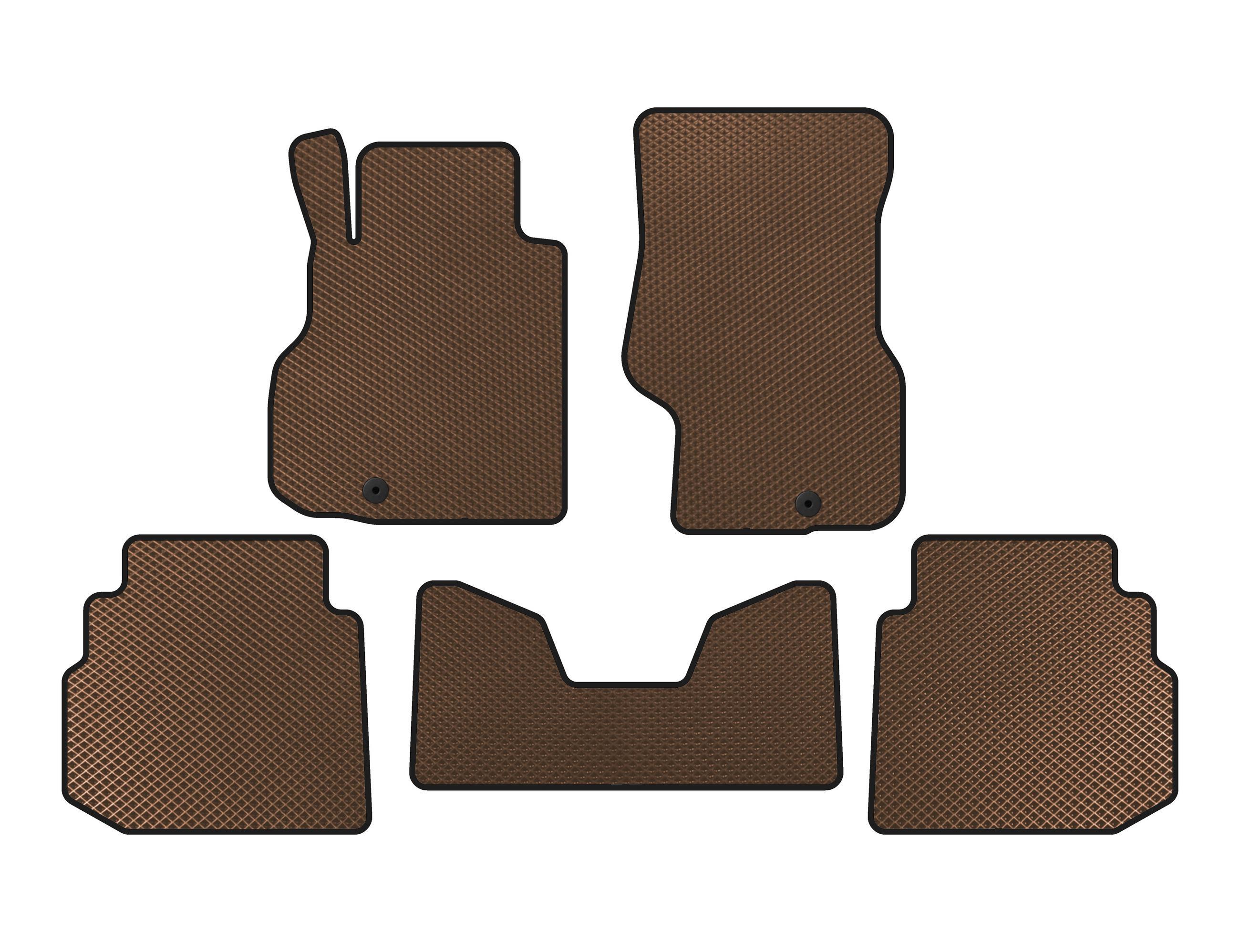 Килимки EVA Digital Designs для Infinity M35/37/45 2003-2014 рр. Коричневий (141669)