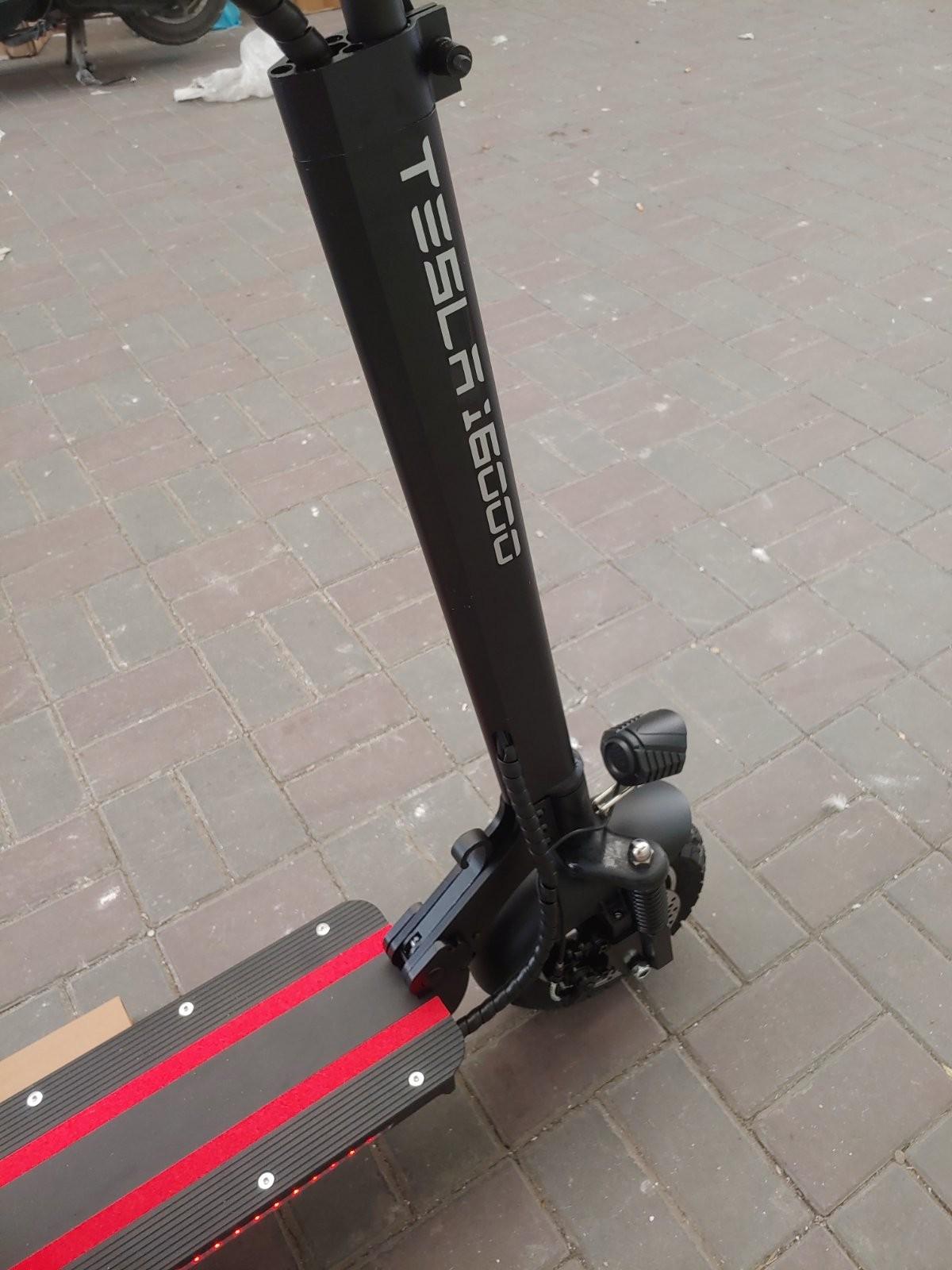 Електросамокат із сидінням Tesla E-Scooter 16000 1000W 48V16Ah - фото 4 Електросамокат із сидінням Tesla E-Scooter 16000 1000W 48V16Ah - фото 4