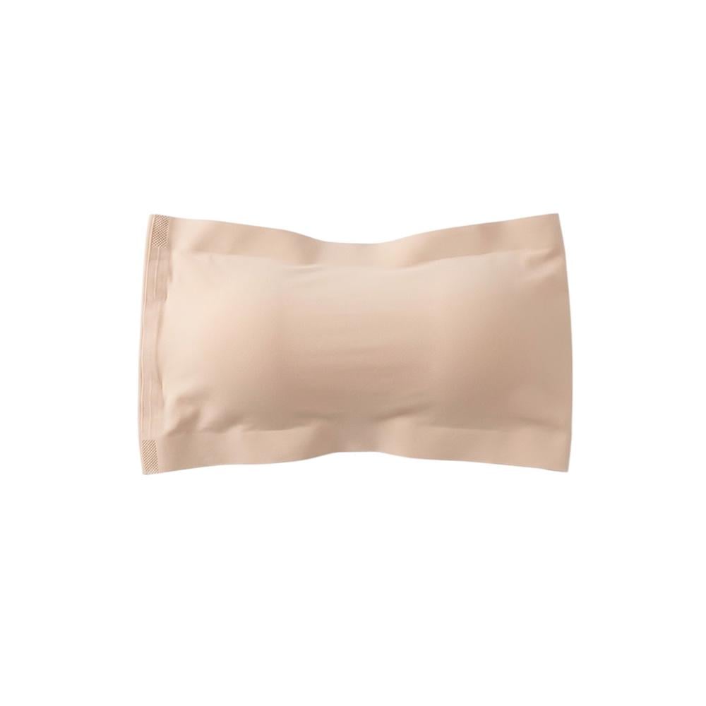 Бюстгальтер-бандо бесшовный one size Бежевый (TA0207_2)
