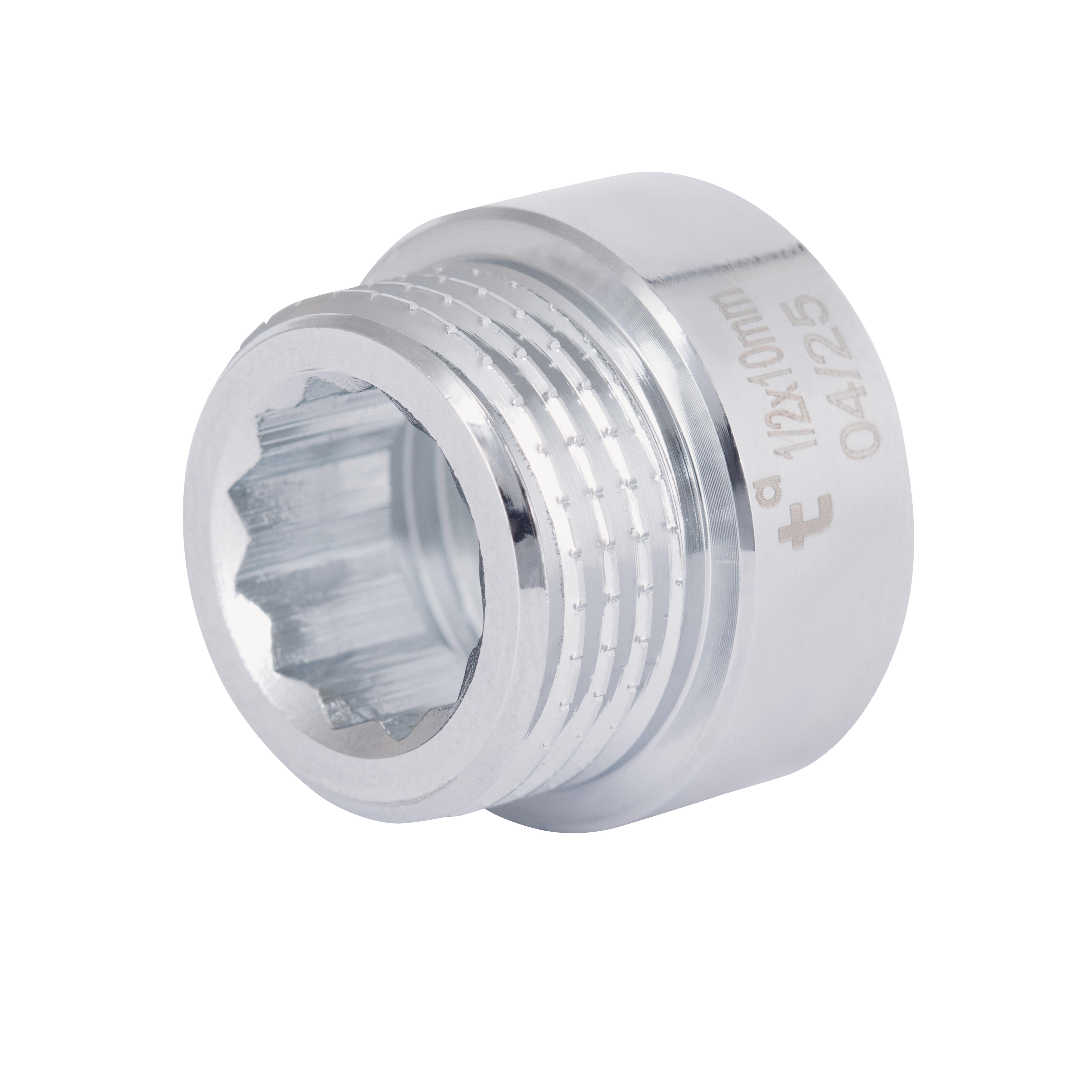 Удлинитель хромированный Thermo Alliance Standart 1/2" ВЗ 10 мм для труб (SD1301510)