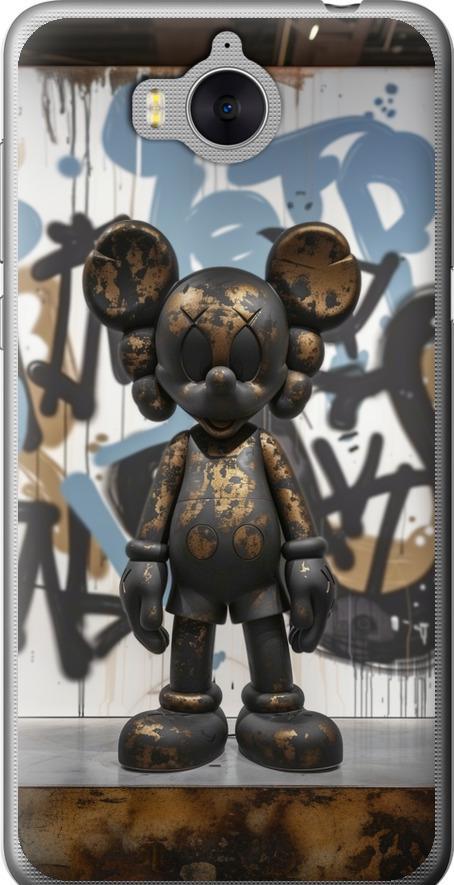 Чехол на Huawei Y5 2017 Bronze kaws v2 (6098u-992-42517)