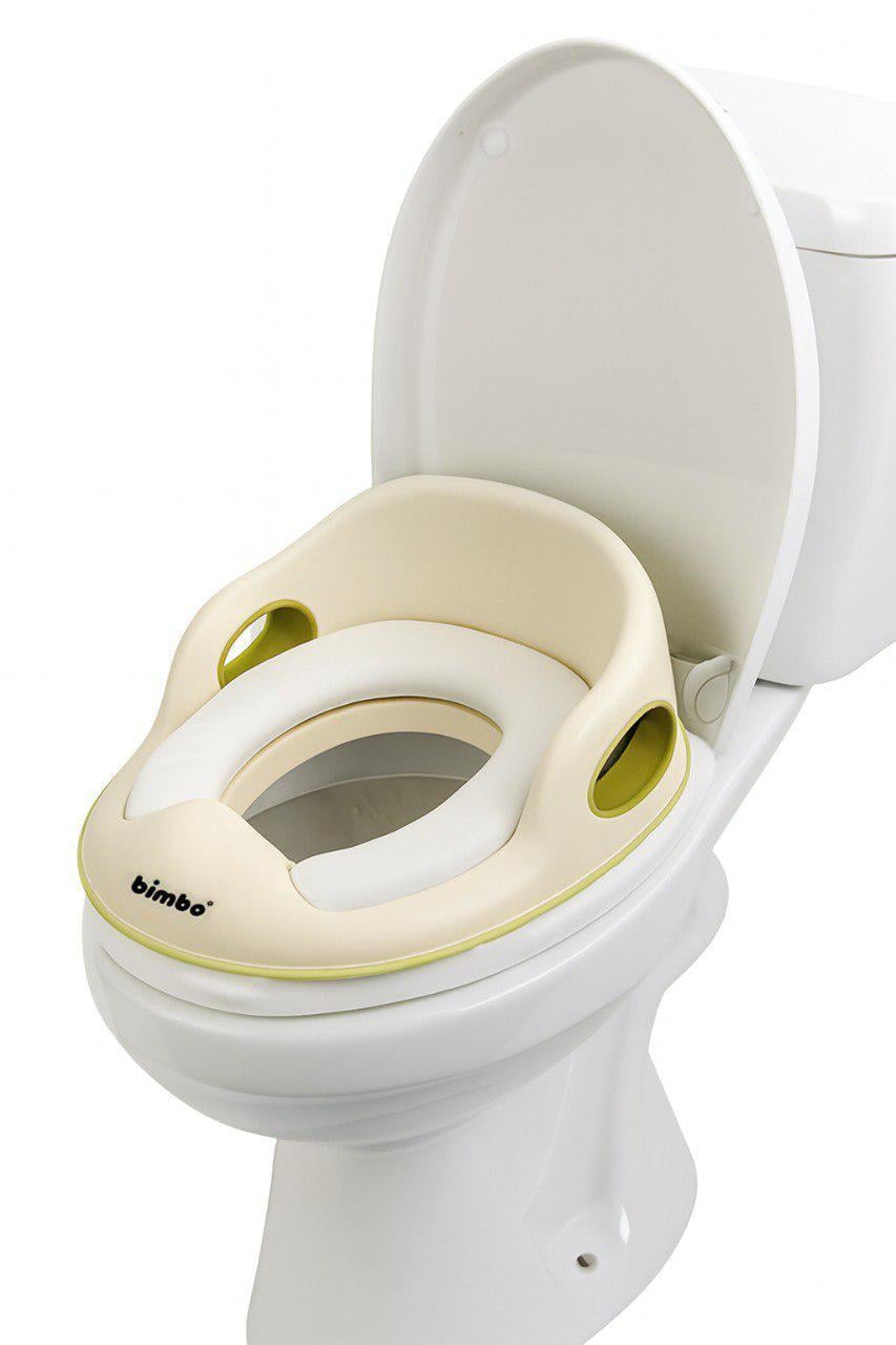 Сиденье для унитаза детское BM-09920 Bimbo мягкое съемное Бежевый (BM-09920)