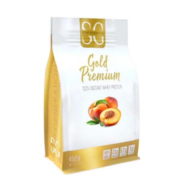 Протеїн Sport Generation Gold Premium 100% Instant Whey Protein Peach 450 г