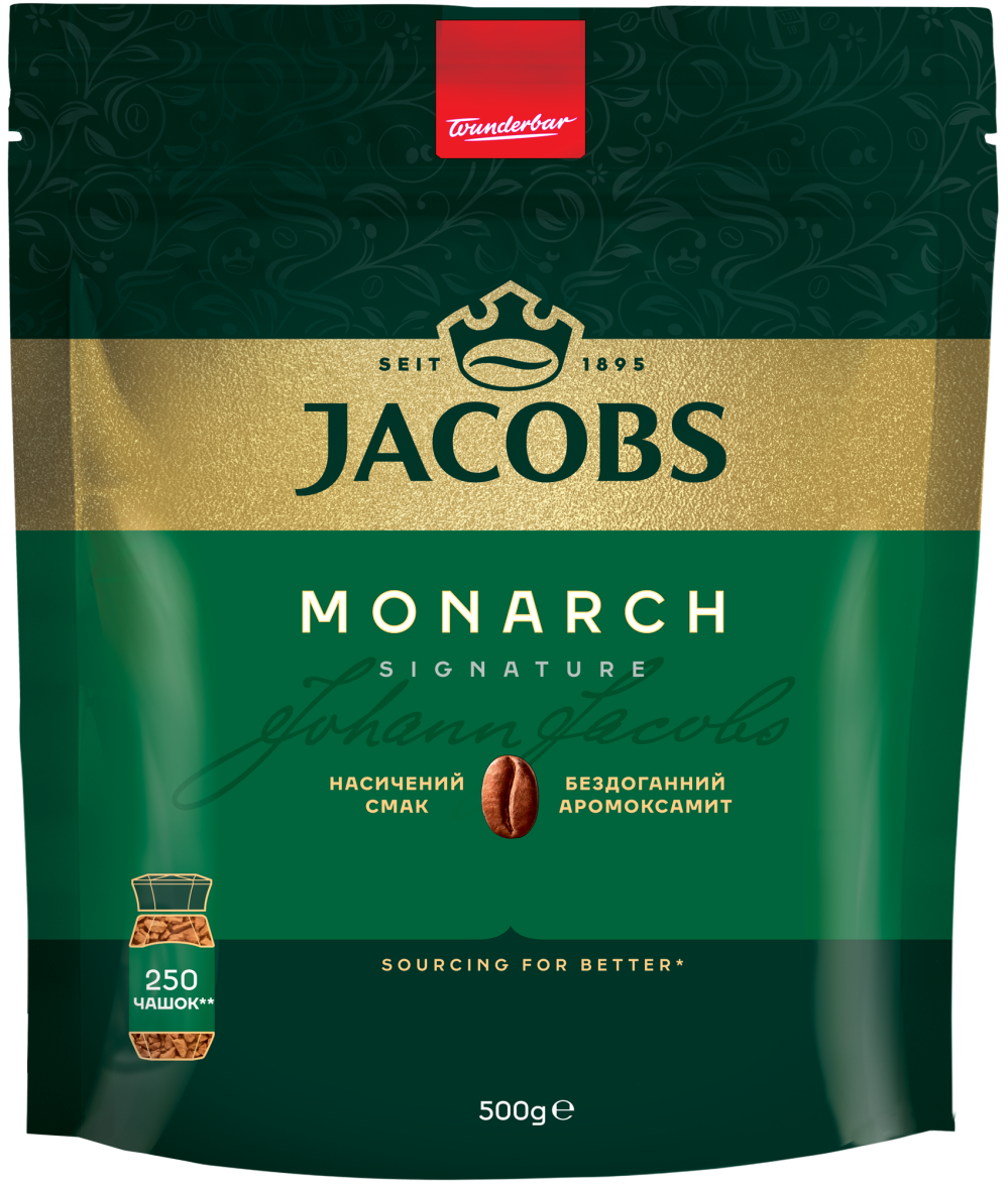 Кофе растворимый Jacobs Monarch 500 г (35370510)