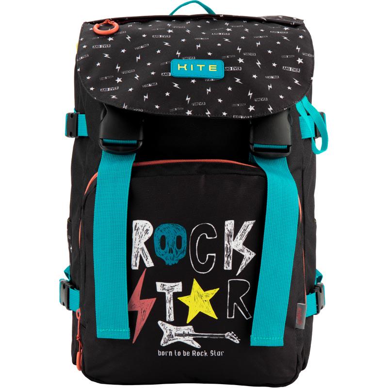 Рюкзак KITE Junior 27x21x40 см 23 л Черный (k18-817m-1)