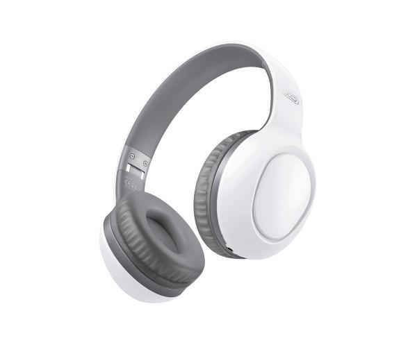 Наушники накладные Bluetooth XO BE35 BT 5,2/200 mAh White/Grey