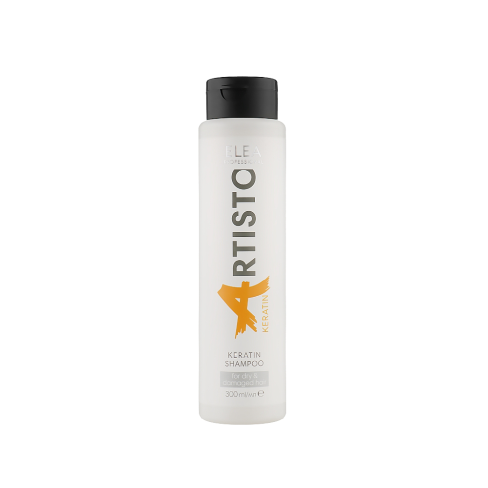 Шампунь відновлювальний з кератином Elea Professional Artisto Keratin Shampoo 300 мл (00064)