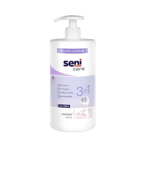 Крем для тела моющий Seni 3в1 CARE 1000 мл