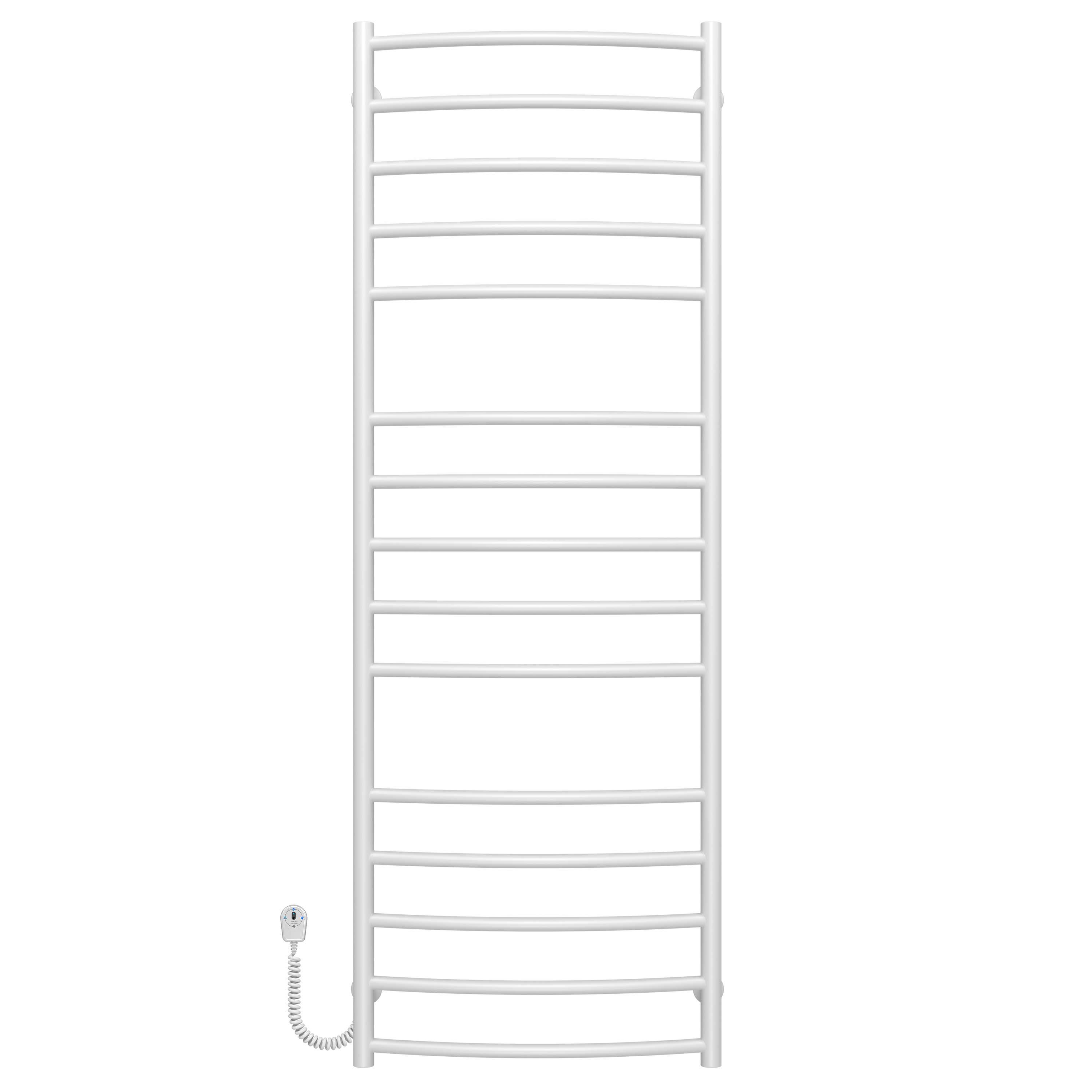 Полотенцесушитель электрический Deffi Классик Элит П15 EF16 левое подключение нержавеющая сталь 400х1500 мм Белый (C.KE.150.40.15.EWL5)