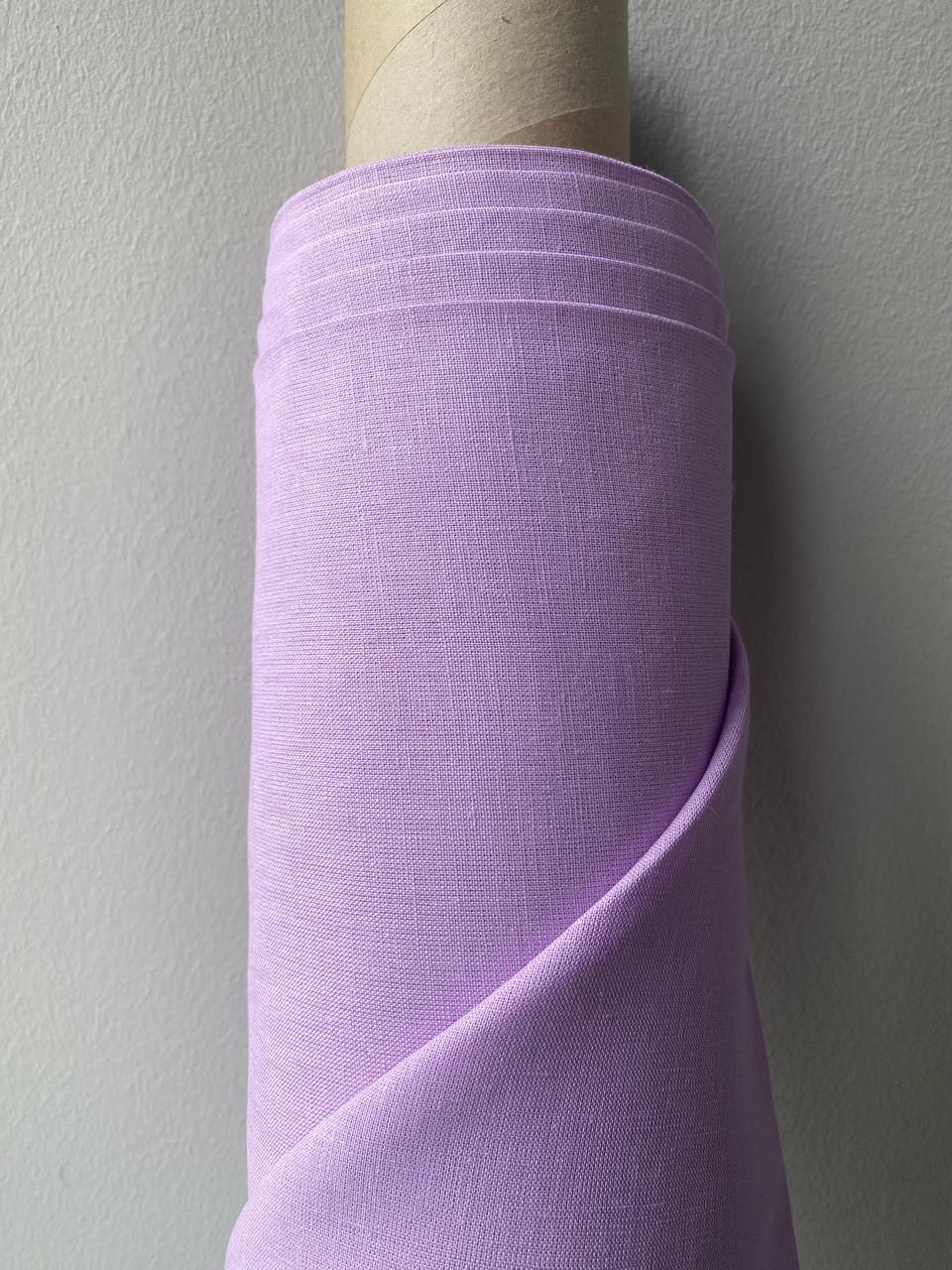Ткань LINEN PLUS льняная 260 см 311 Фиалковый - фото 6 Ткань LINEN PLUS льняная 260 см 311 Фиалковый - фото 6