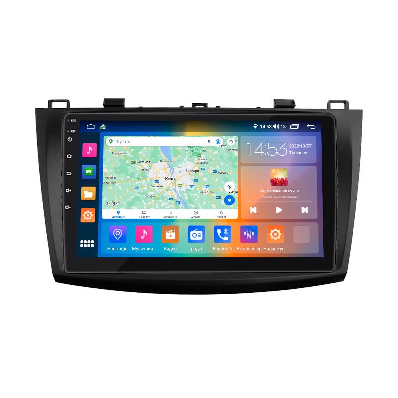 Автомагнитола штатная Lesko 4G/CarPlay/GPS/Wi-Fi для Mazda 3 II BL 2008-2011 IPS 2/32Gb 9" (1853839813) - фото 1