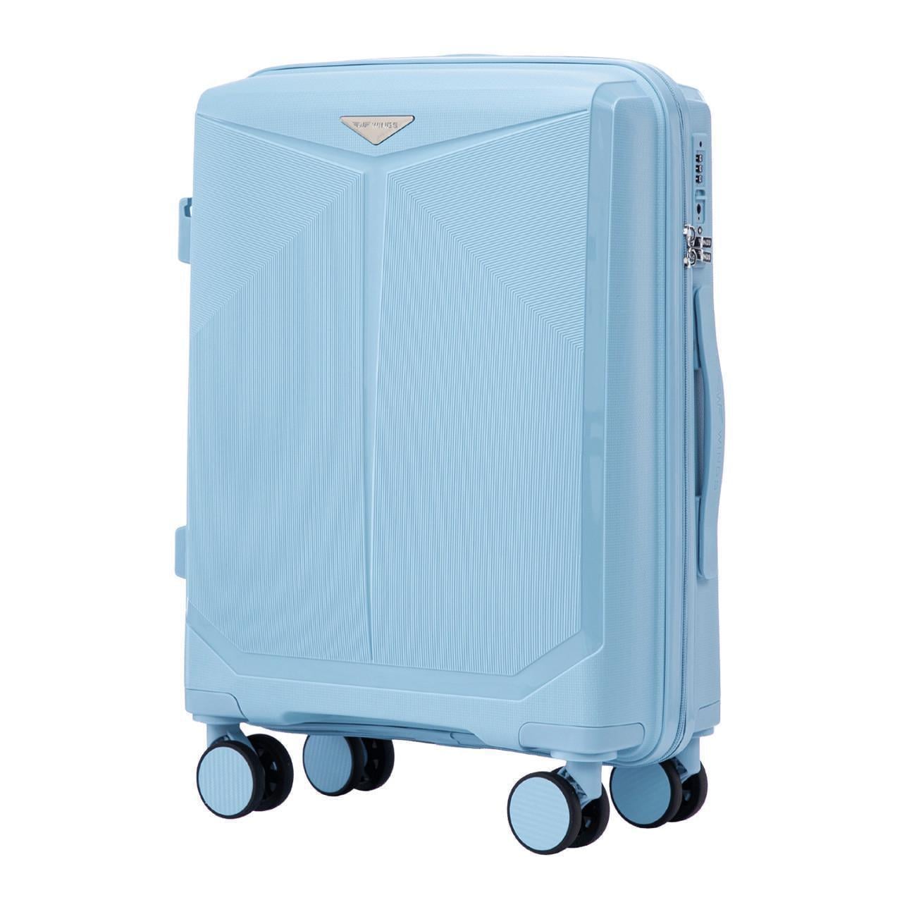 Чемодан Wings COCKATIEL большой Голубой (CKT01-L-LightBlue)