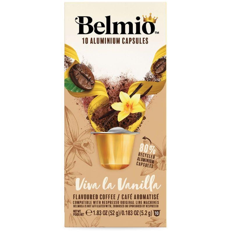 Капсулы Nespresso Belmio Viva la Vanilla алюминий 10 шт. (3209952590)