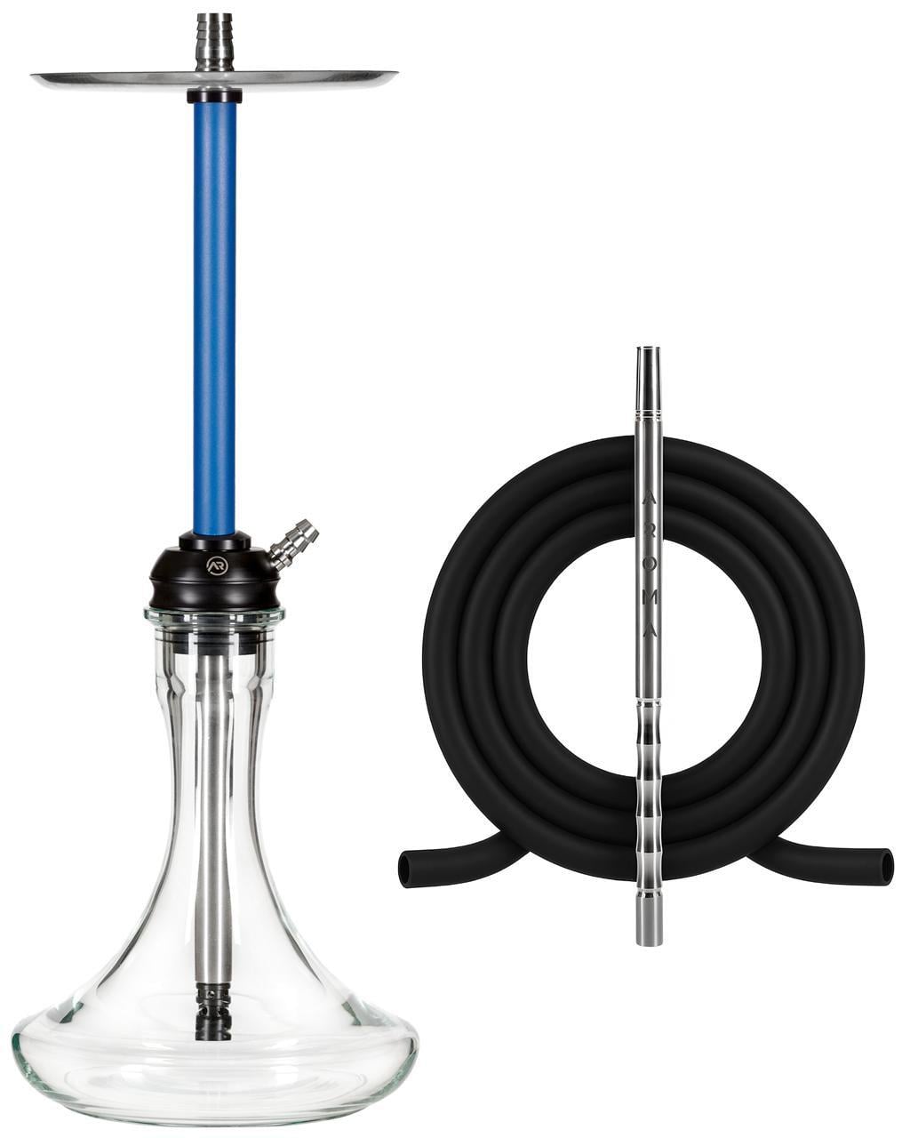 Кальян AROMA Hookah Kilo из нержавеющей стали 55 см Blue (22724)