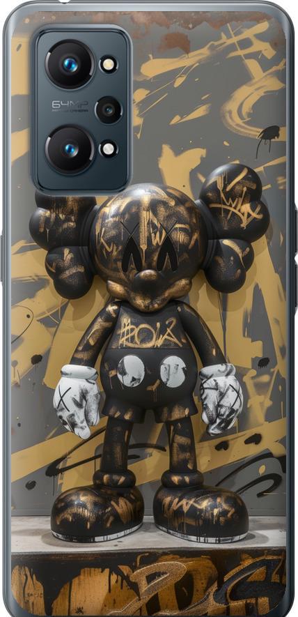 Чехол на Realme GT Neo 2 Bronze kaws (6097u-2489-42517)
