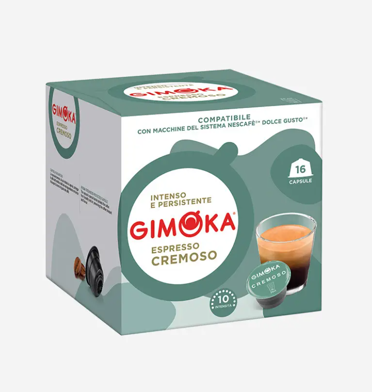 Кава у капсулах Dolce Gusto Gimoka Cremoso 16 шт. (Е-177) - фото 1