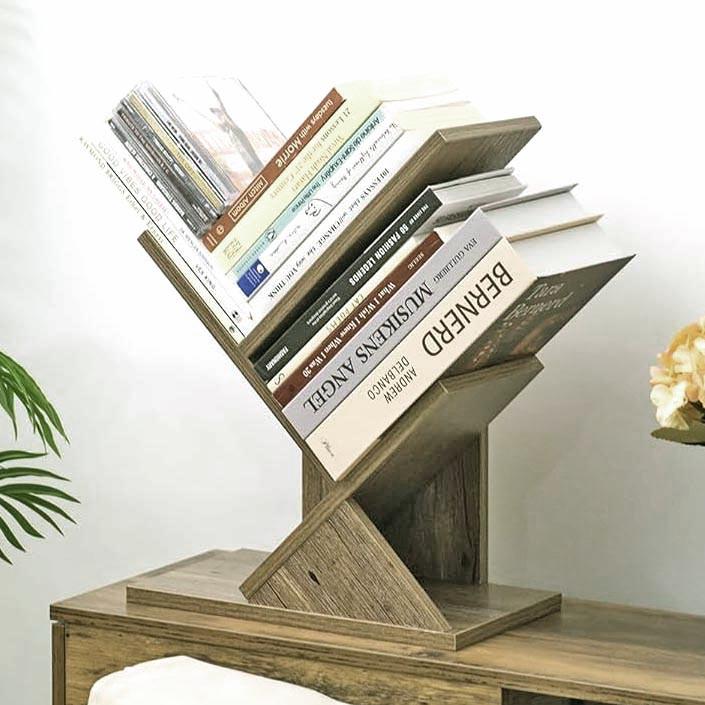 Полка книжная настольная из дерева Варасалио Маслина (КПА-009938)