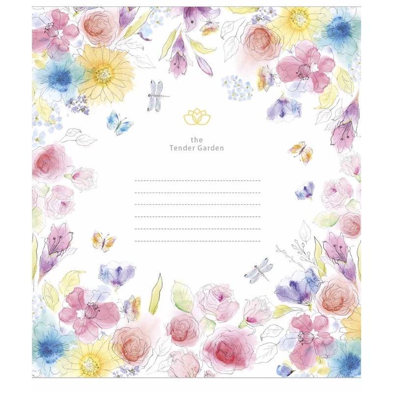 Шкільний зошит Tender Garden 024-3378K-5 в клітинку 24 аркуша (RLT43284)