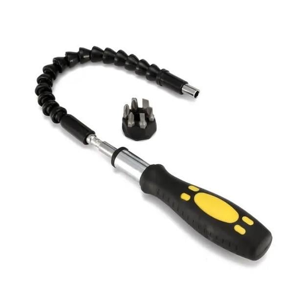 Отвертка с гибким удлинителем для бит (МА-13720) Отвертка с гибким удлинителем для бит (МА-13720)