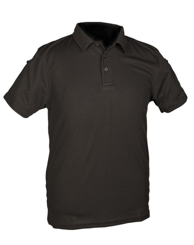 Футболка поло Mil-Tec быстросохнущая XL Черный (10961002-905-XL) - фото 1 Футболка поло Mil-Tec быстросохнущая XL Черный (10961002-905-XL) - фото 1