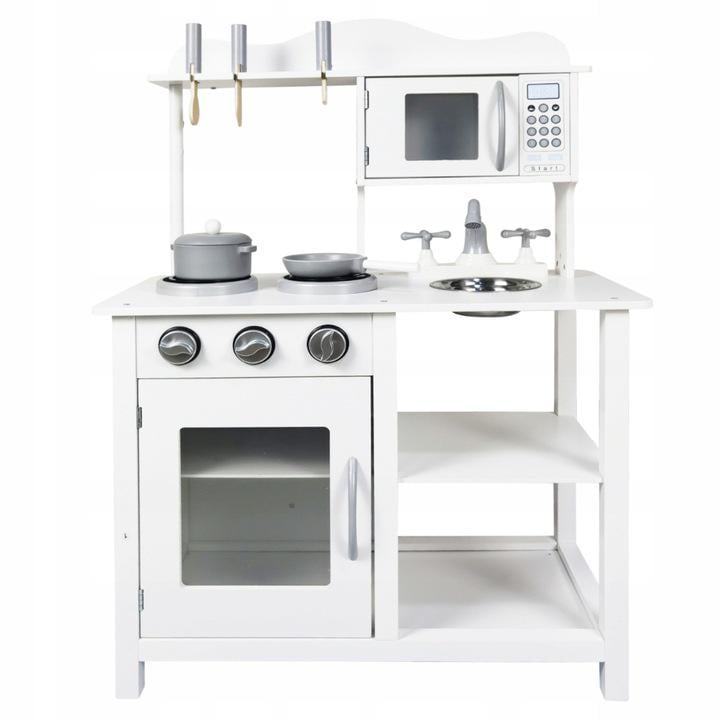 Кухня для дітей дерев'яна Picollo ELZA з аксесуарами (I-H216) Кухня для дітей дерев'яна Picollo ELZA з аксесуарами (I-H216)