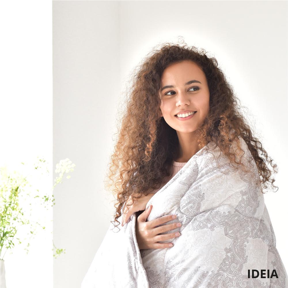 Одеяло всесезонное IDEIA Afrodita 370 гр/м2 искусственный пух антиаллергический 155х210 см (26599) - фото 9