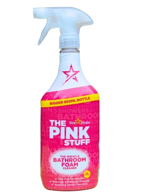 Пена для чистки ванной комнаты The Pink Stuff The Miracle Bathroom Foam Cleaner 750 мл - фото 1