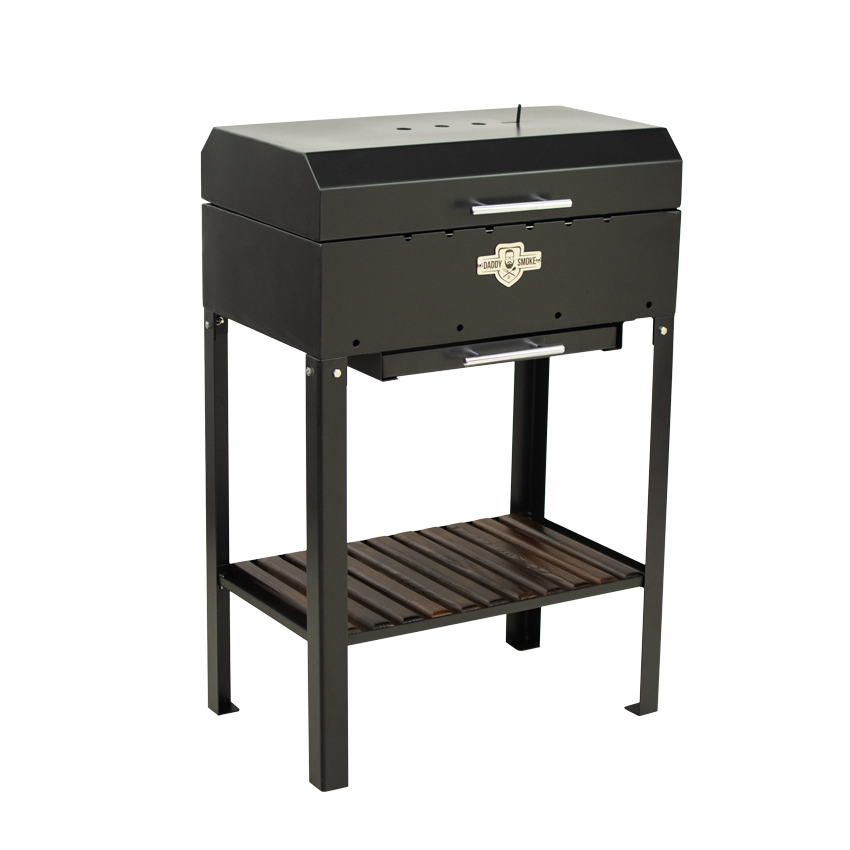 Мангал-барбекю Daddy Smoke на 6 шампуров 570х350х150мм - фото 4