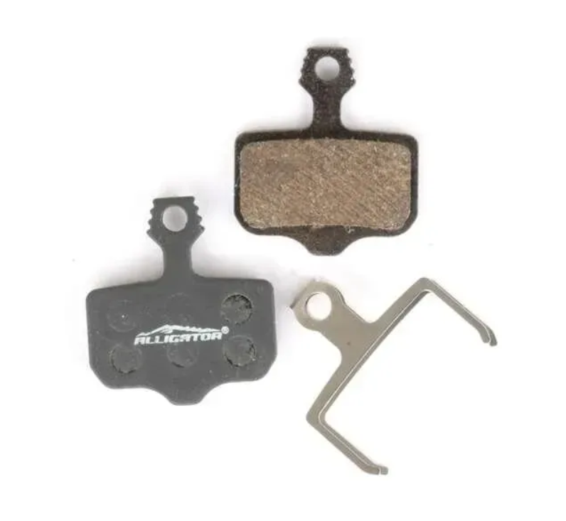Колодки гальмівні Alligator HK-EC036#B50+ для Avid Elixir органіка OEM економічні та 2 пружинки (HK-EC036#B50+)