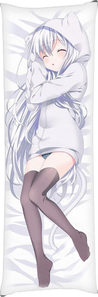 Подушка дакімакура Anime Girl 4 60x180 см (14094682) - фото 1