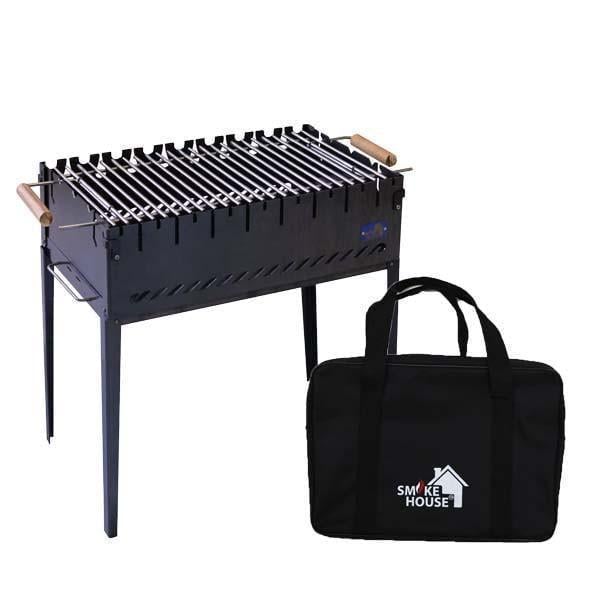 Мангал-валіза з сумкою та решіткою Smoke House Case 8 (520004)