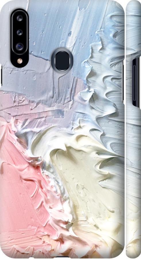 Чехол на Samsung Galaxy A20s A207F Пастель v1 (3981m-1775-42517)