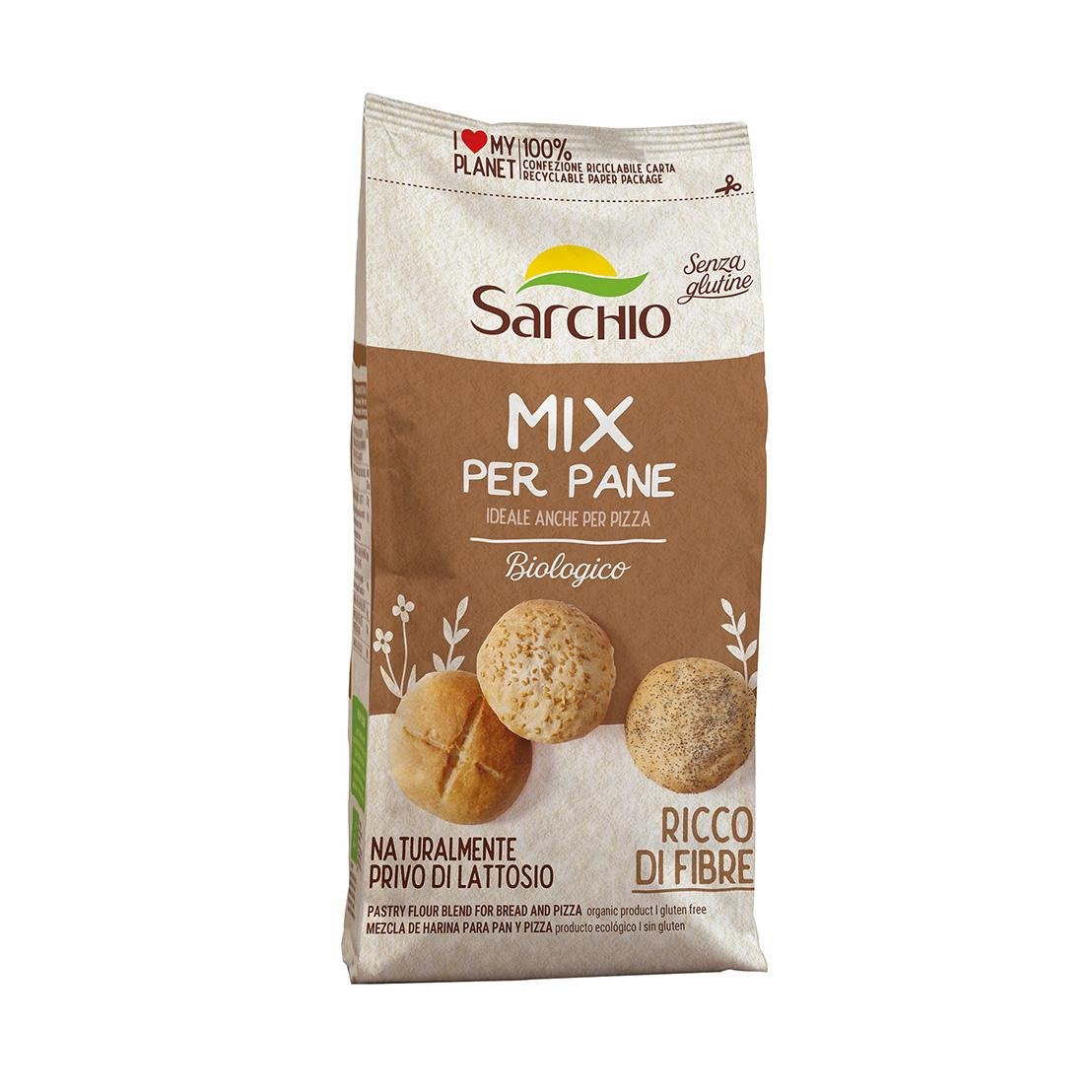 Борошняна суміш для білого хліба і піци Sarchio 500 г Борошняна суміш для білого хліба і піци Sarchio 500 г