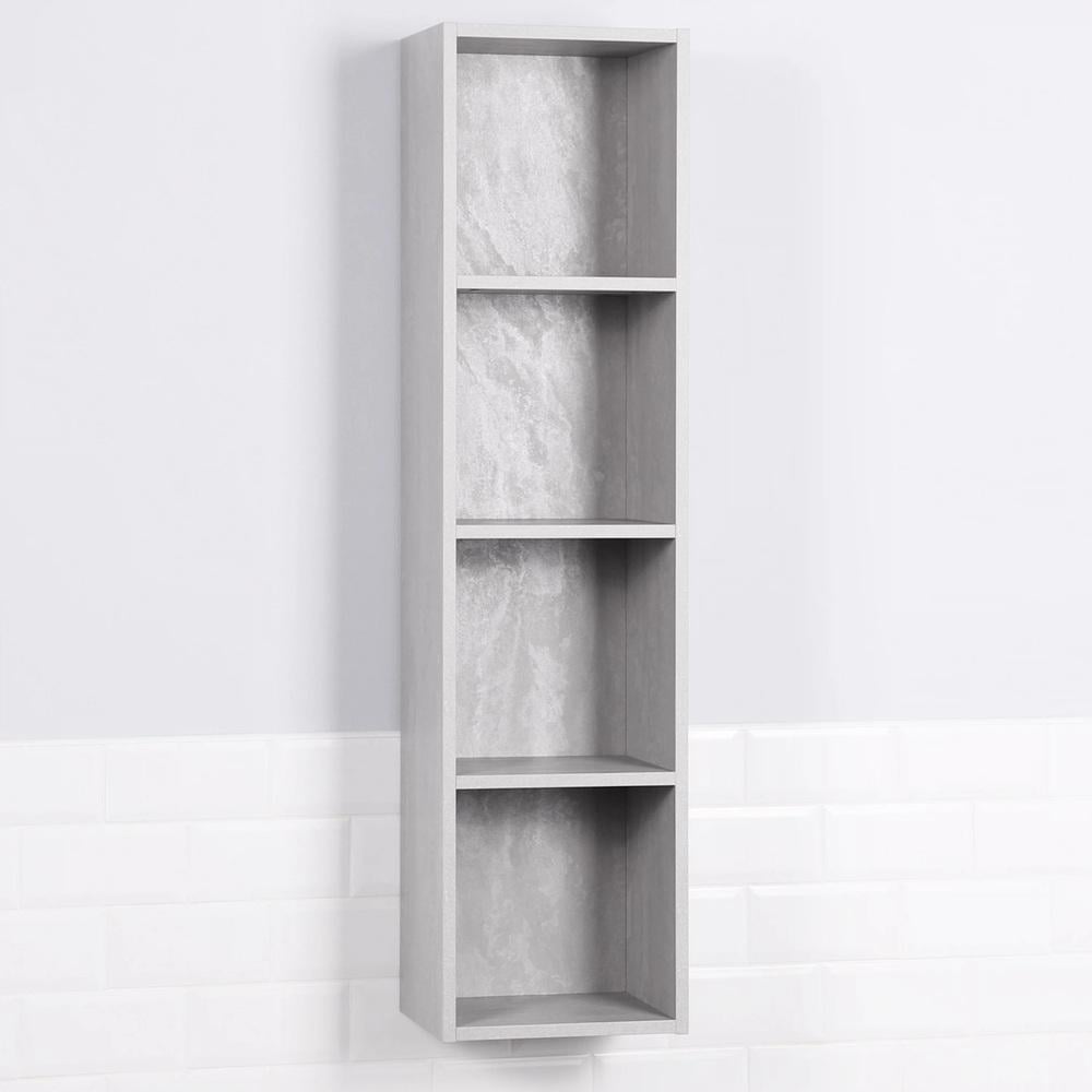 Пенал-стеллаж подвесной MVK Vostok Lite 40 В1 400х250х1200 мм Бетонный камень 8093bt) - фото 2 Пенал-стеллаж подвесной MVK Vostok Lite 40 В1 400х250х1200 мм Бетонный камень 8093bt) - фото 2