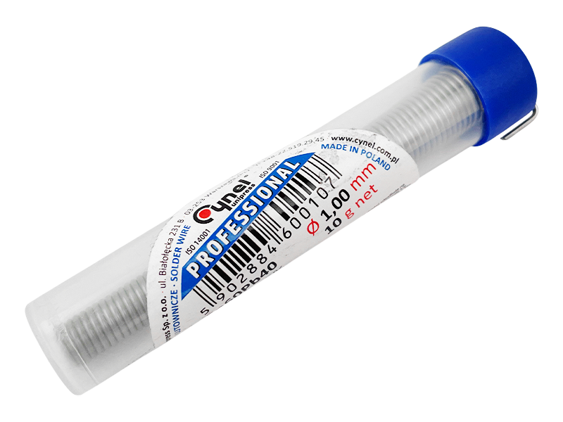 Припой оловянно-свинцовый Cynel LC60-SW26 1 мм 10 г (8140)