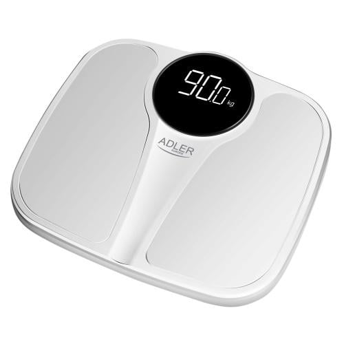 Весы напольные Adler AD 8172 180 кг широкая платформа и яркий LED.