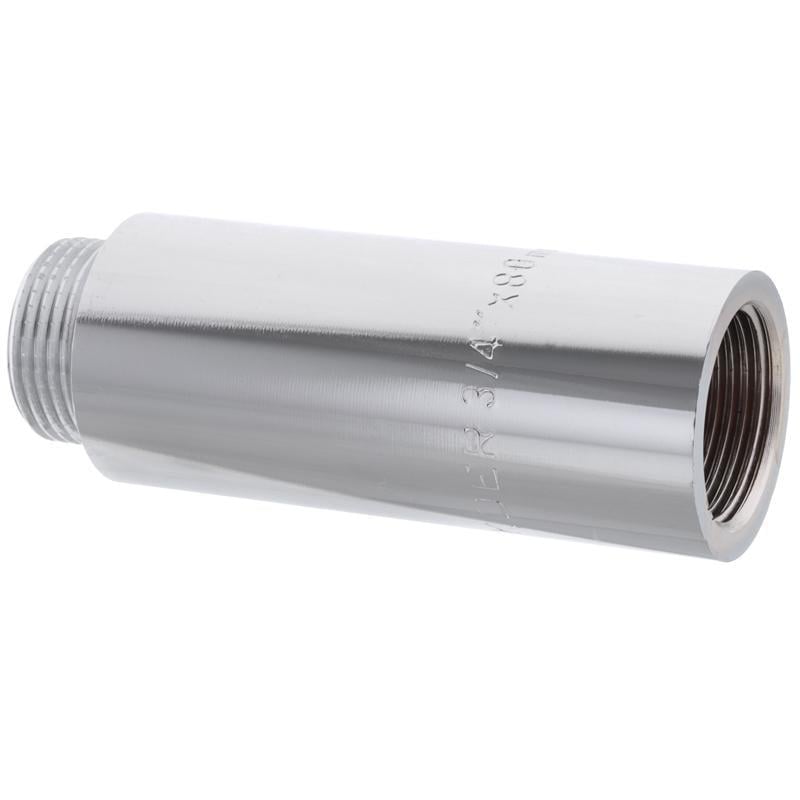 Удлинитель KOER KF.E08-80.CHR наружная-внутренняя резьба из хромированной латуни 3/4"x80 мм (OL-KF0113)